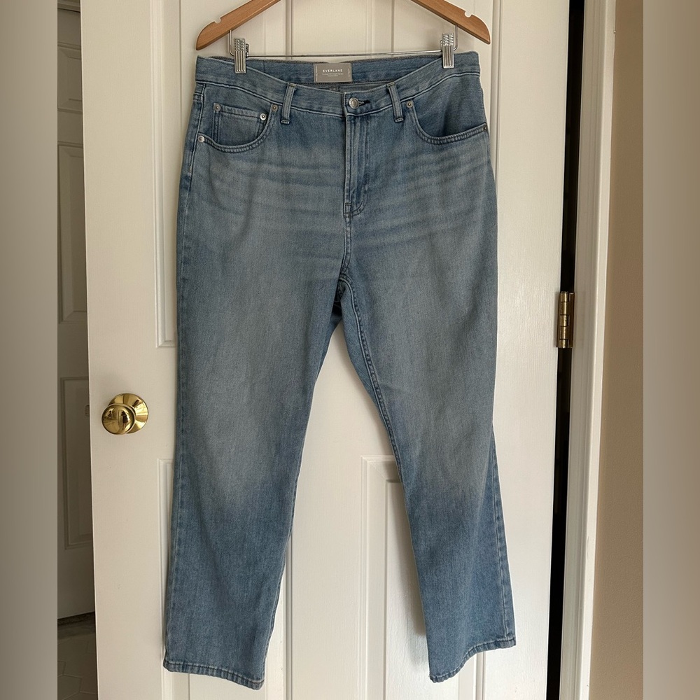 Everlane super-soft straight leg jeans, 31 regular